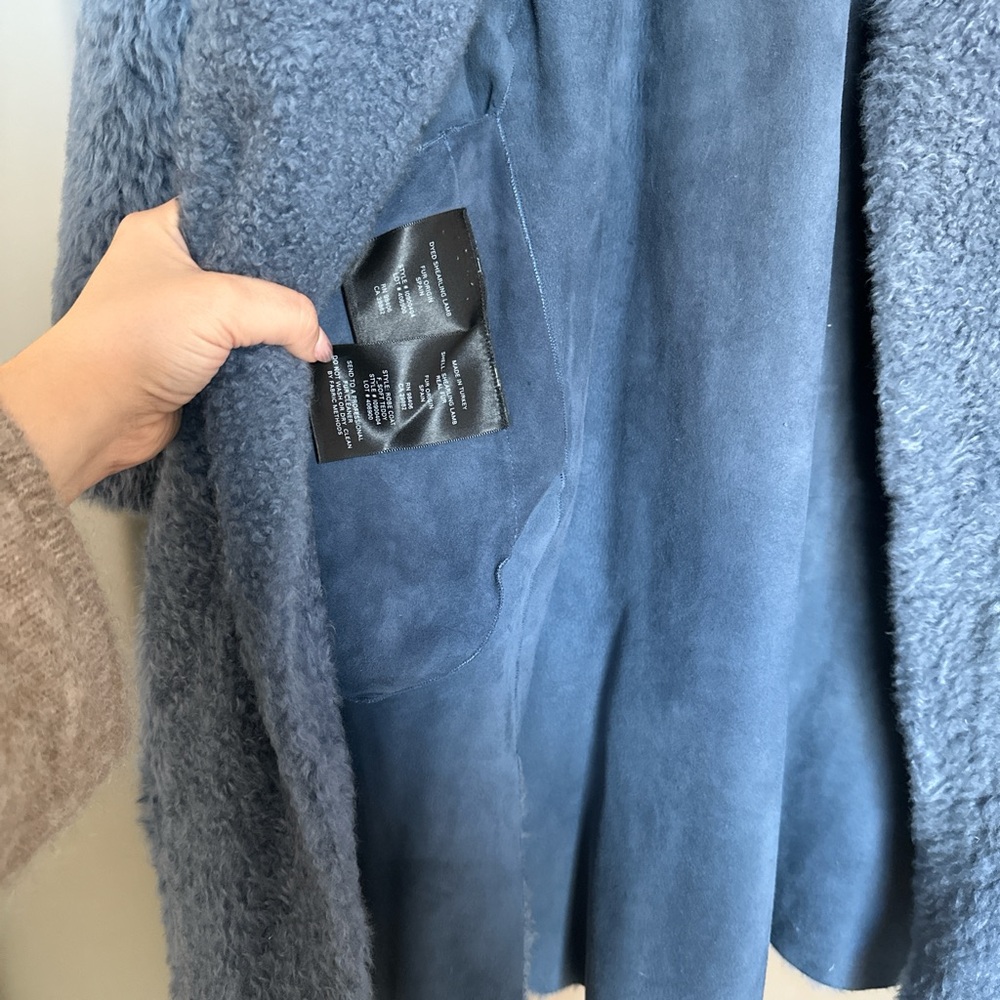 Theory Genuine Shearling Robe Coat - Sold on eBay - Picture 5 of 10